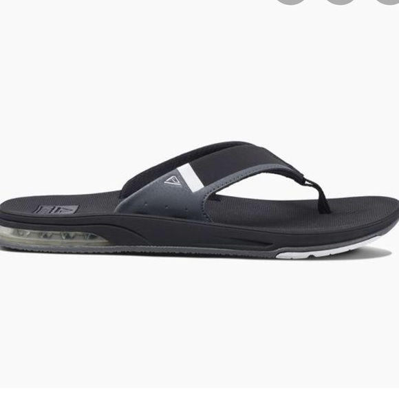 New Men’s Reef - FANNING LOW - Bottle Opener - Black/White - Picture 3 of 3